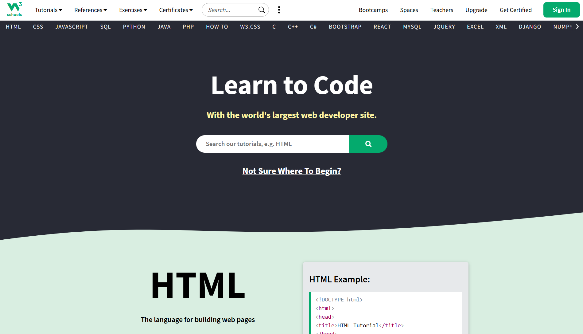 W3Schools